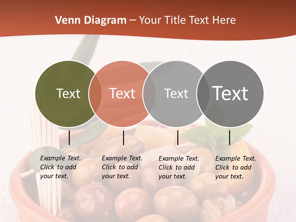 Fresh Seasonal Olive PowerPoint Template