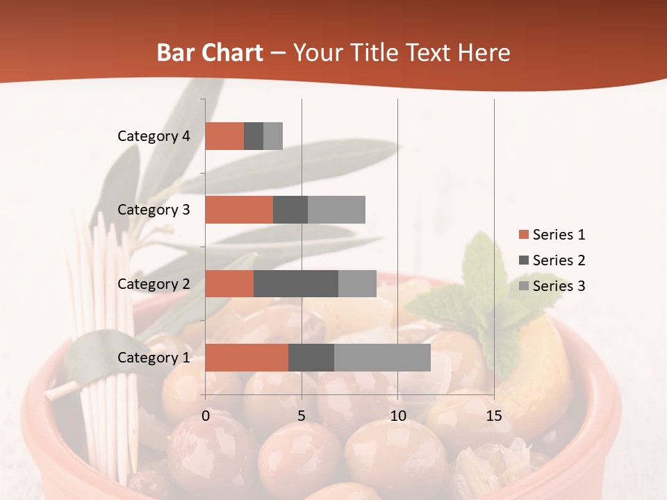Fresh Seasonal Olive PowerPoint Template