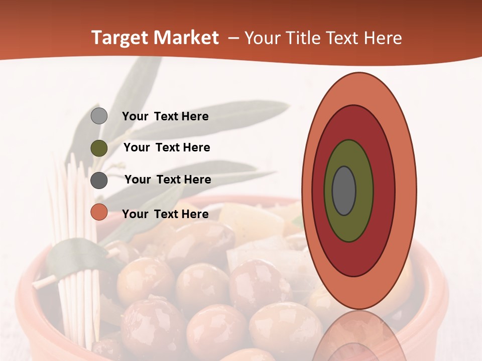 Fresh Seasonal Olive PowerPoint Template