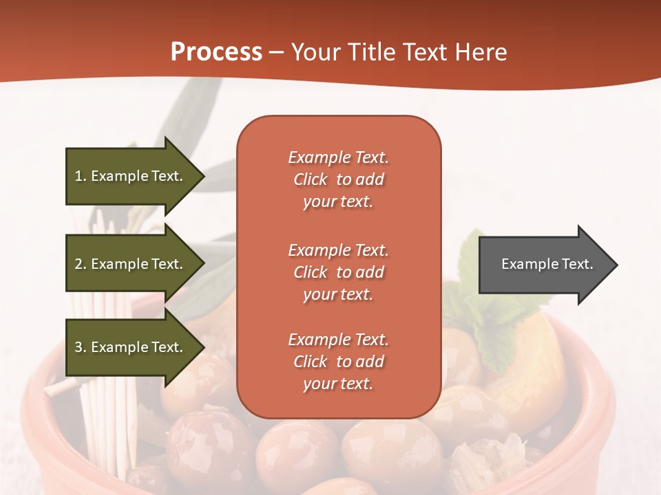 Fresh Seasonal Olive PowerPoint Template