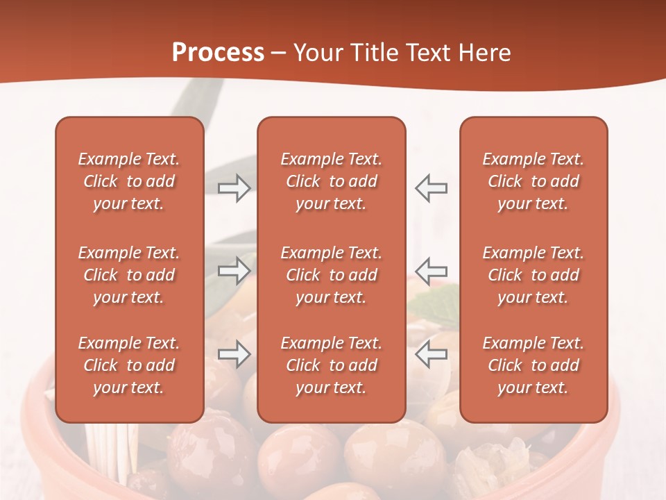 Fresh Seasonal Olive PowerPoint Template
