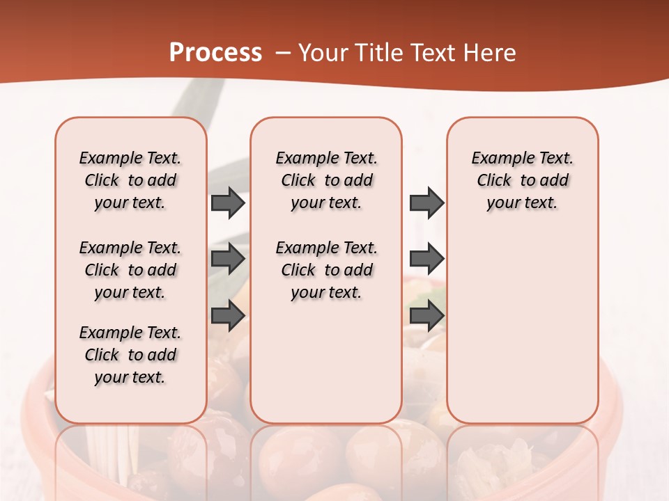Fresh Seasonal Olive PowerPoint Template
