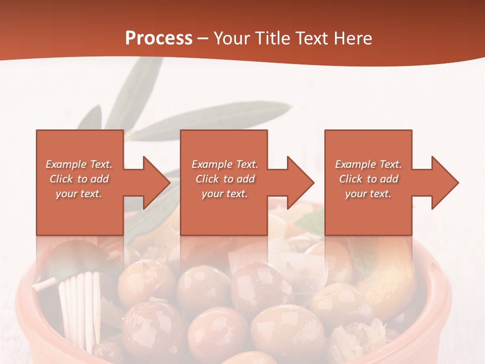 Fresh Seasonal Olive PowerPoint Template