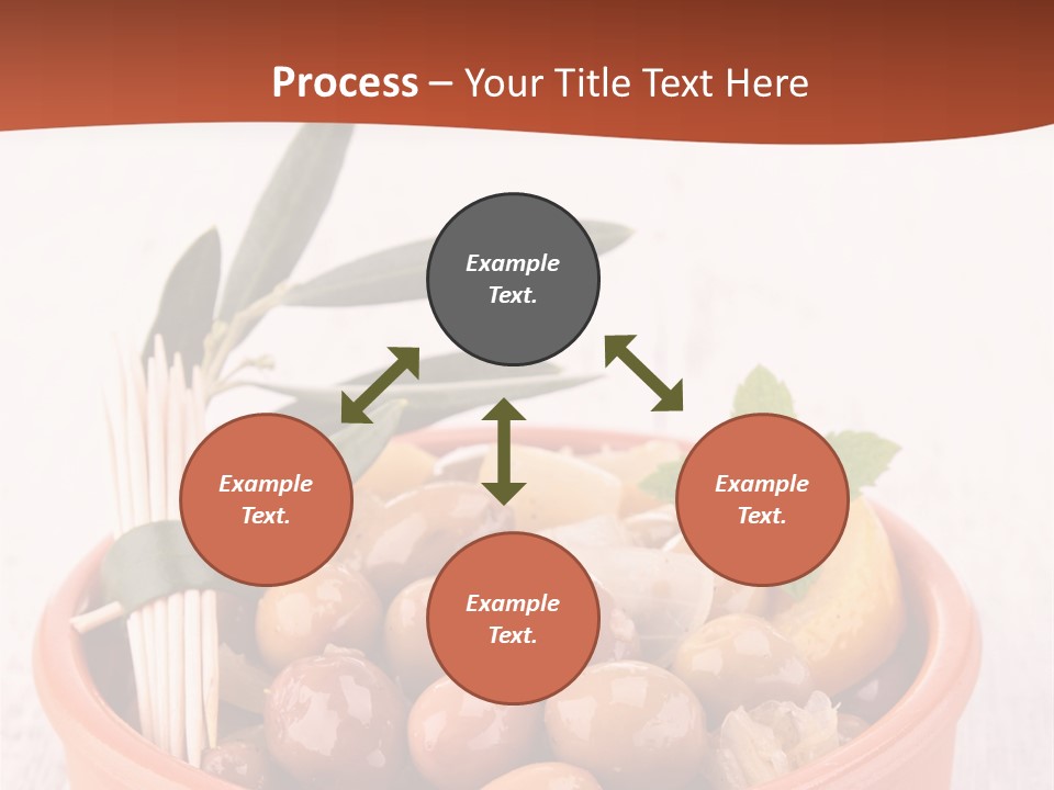 Fresh Seasonal Olive PowerPoint Template