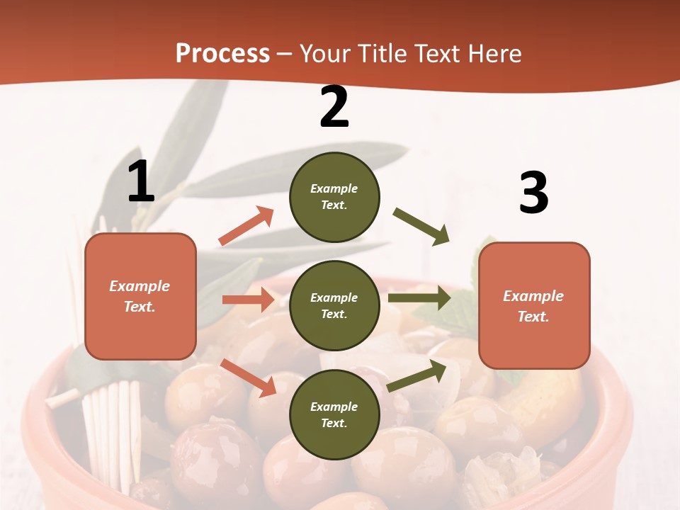 Fresh Seasonal Olive PowerPoint Template