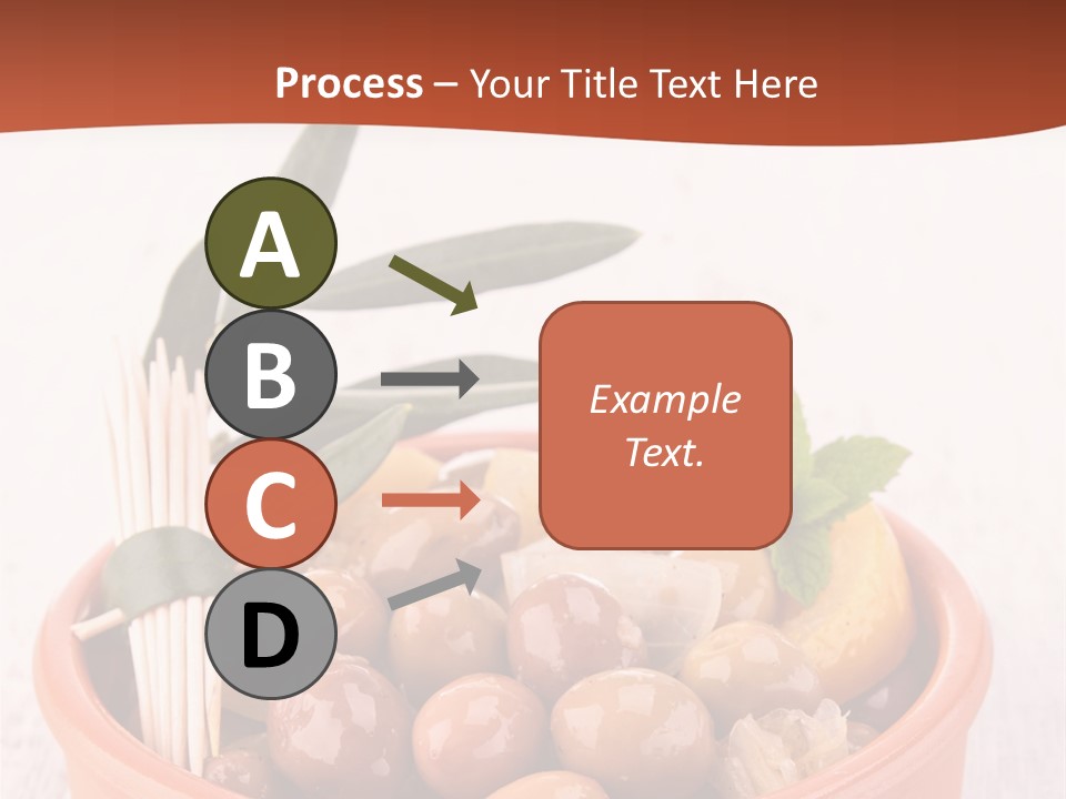Fresh Seasonal Olive PowerPoint Template
