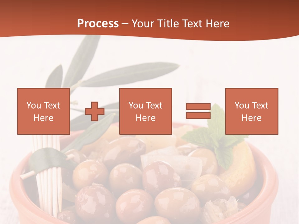 Fresh Seasonal Olive PowerPoint Template