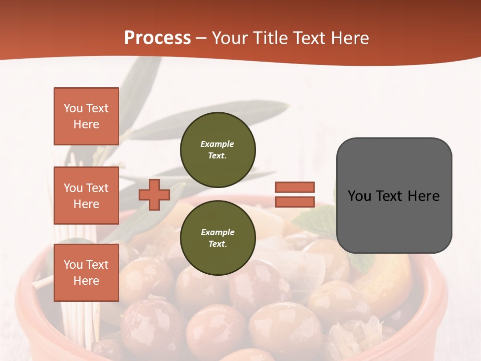 Fresh Seasonal Olive PowerPoint Template