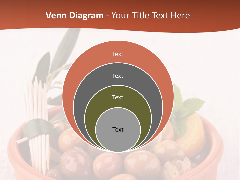 Fresh Seasonal Olive PowerPoint Template