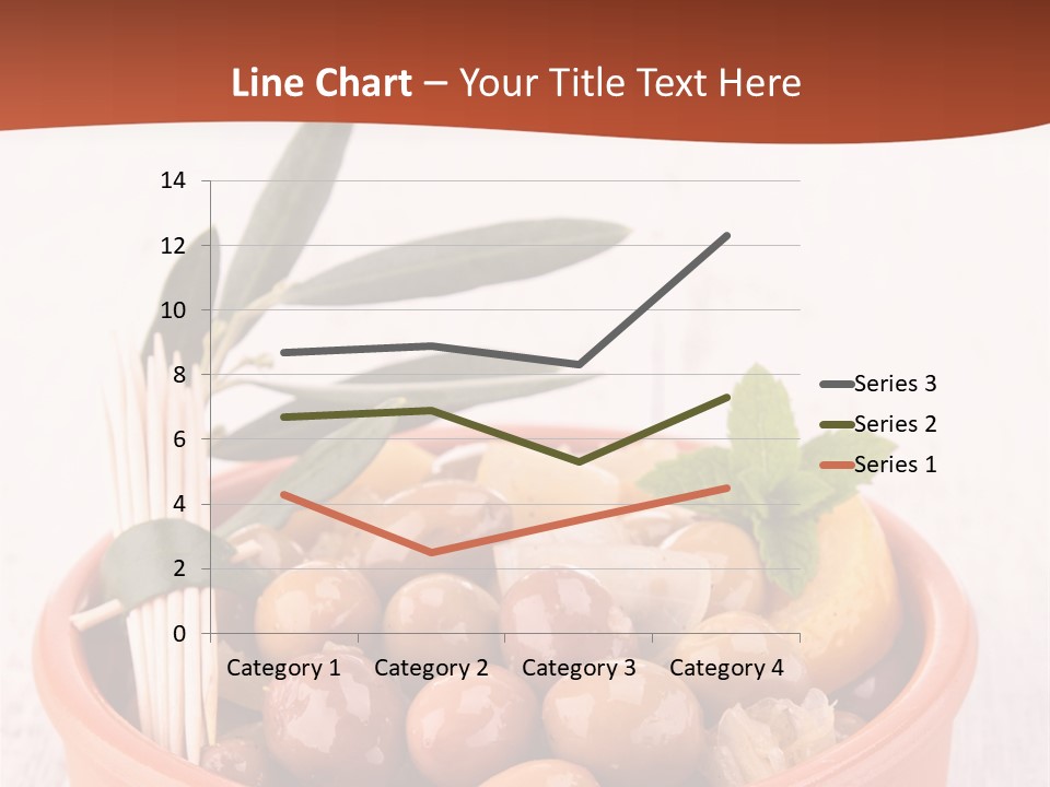 Fresh Seasonal Olive PowerPoint Template