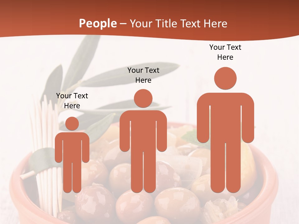 Fresh Seasonal Olive PowerPoint Template