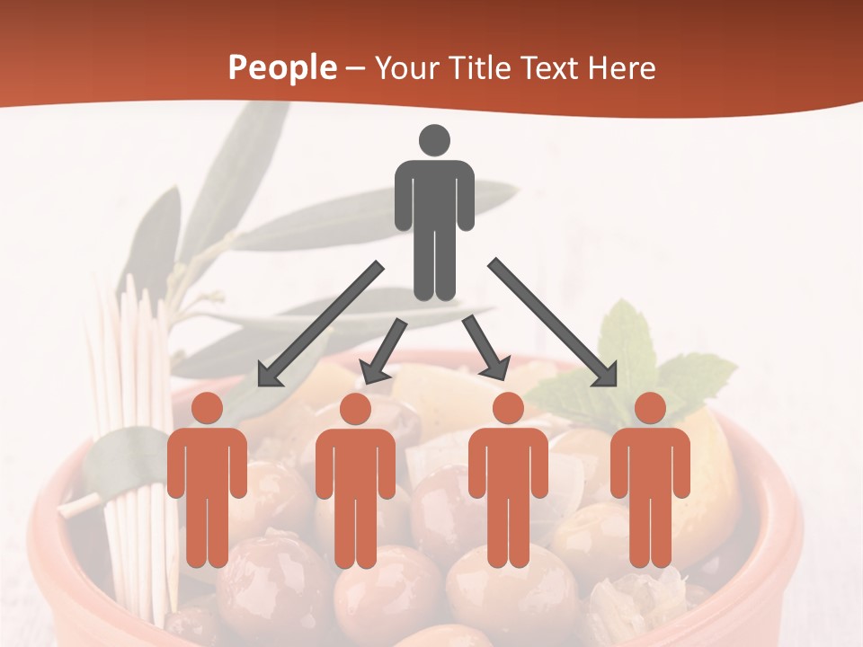 Fresh Seasonal Olive PowerPoint Template