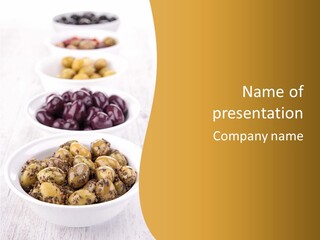 Snack Antipasti Cuisine PowerPoint Template