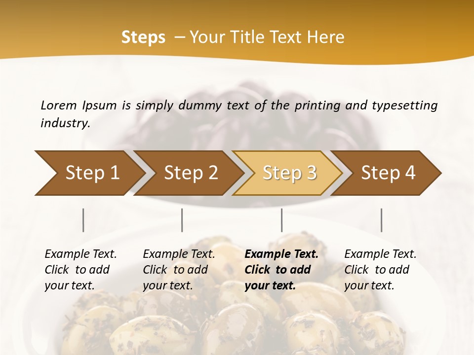 Snack Antipasti Cuisine PowerPoint Template