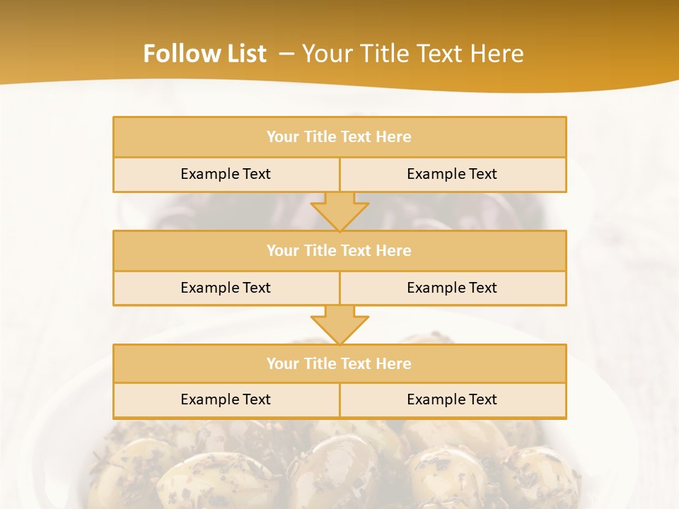 Snack Antipasti Cuisine PowerPoint Template