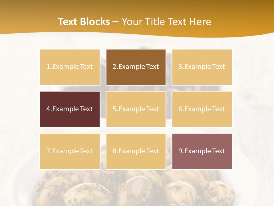 Snack Antipasti Cuisine PowerPoint Template