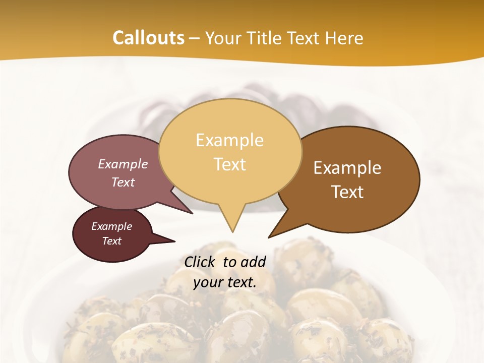 Snack Antipasti Cuisine PowerPoint Template