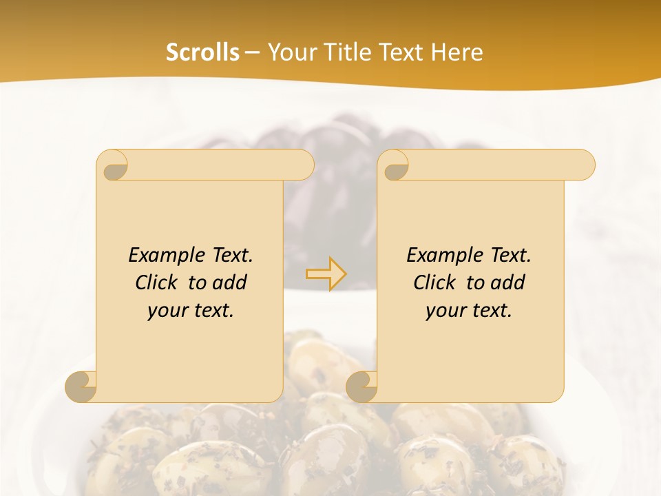 Snack Antipasti Cuisine PowerPoint Template
