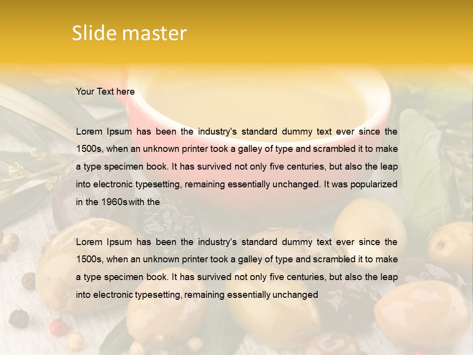 Summer Herb Green PowerPoint Template