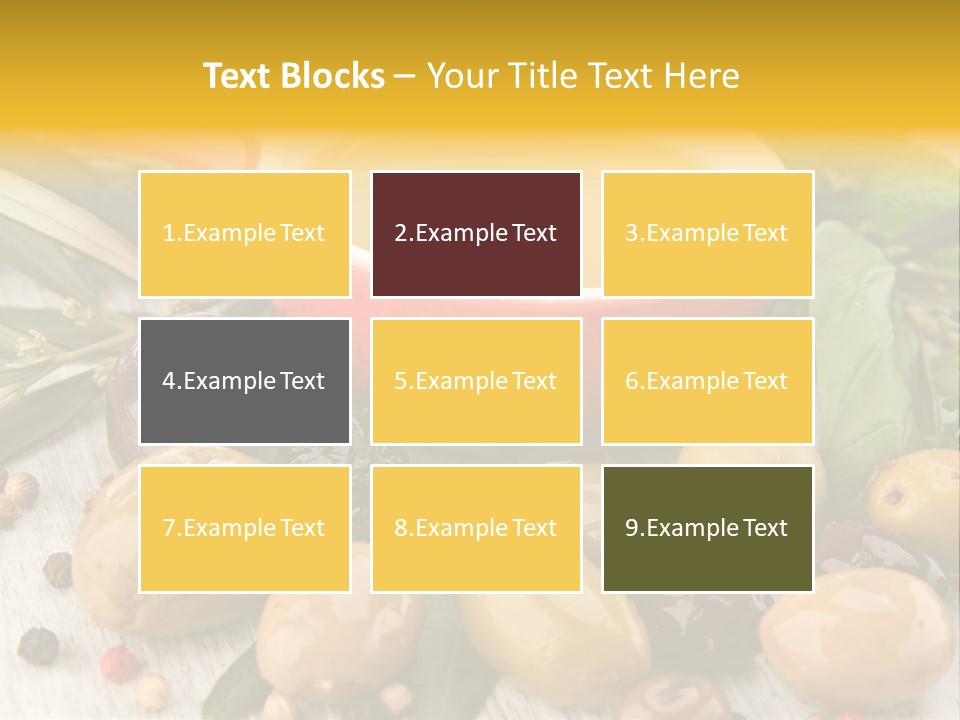 Summer Herb Green PowerPoint Template