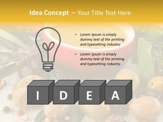 Summer Herb Green PowerPoint Template