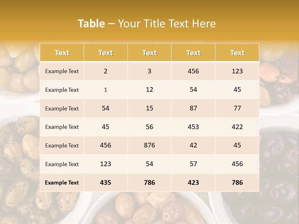 Agriculture Ingredient Green PowerPoint Template