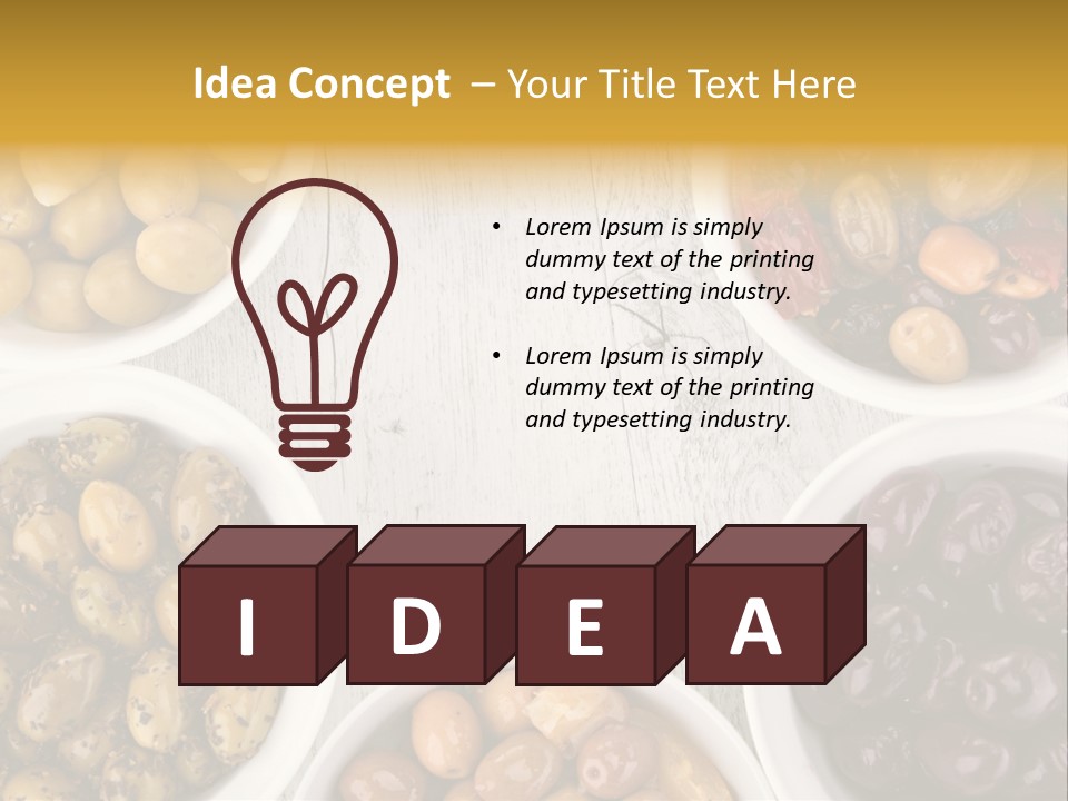 Agriculture Ingredient Green PowerPoint Template