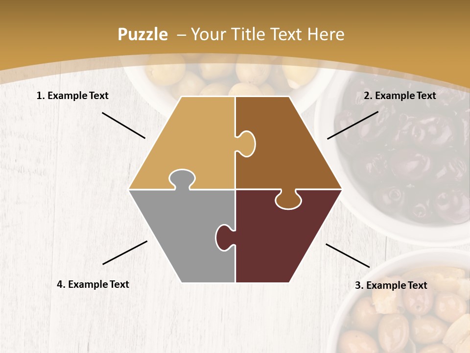 Nutrition Antipasti Bowl PowerPoint Template