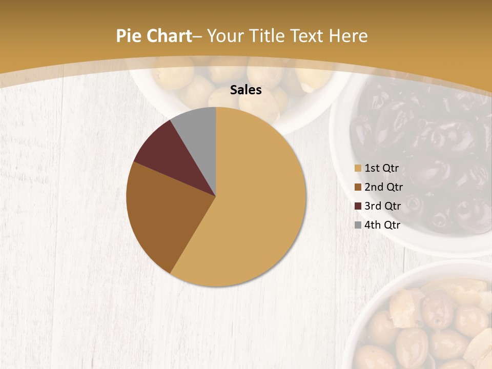 Nutrition Antipasti Bowl PowerPoint Template