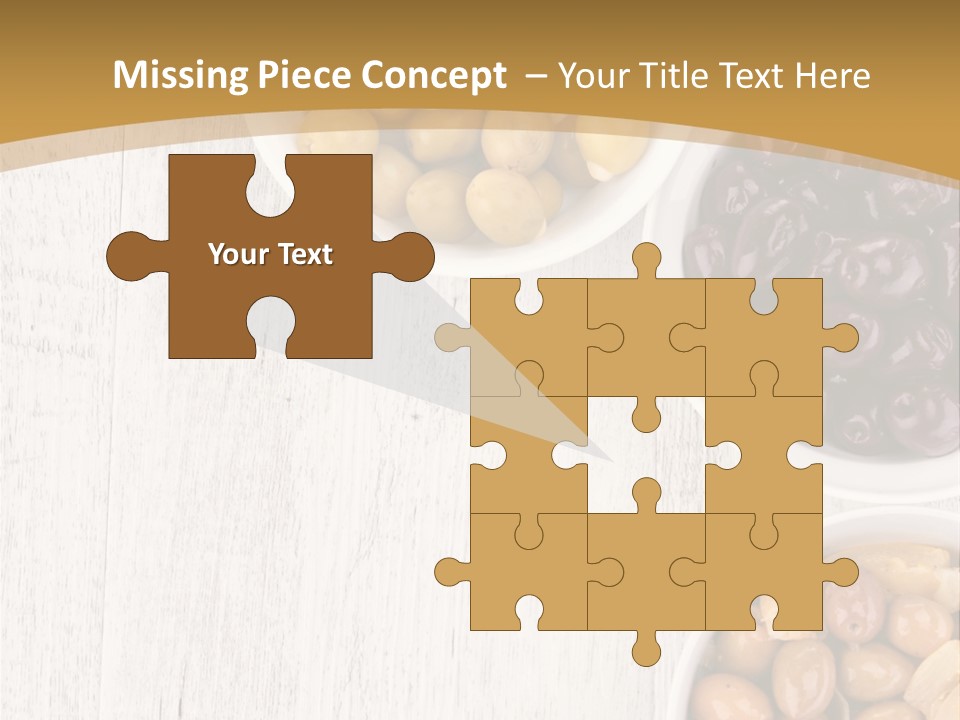 Nutrition Antipasti Bowl PowerPoint Template