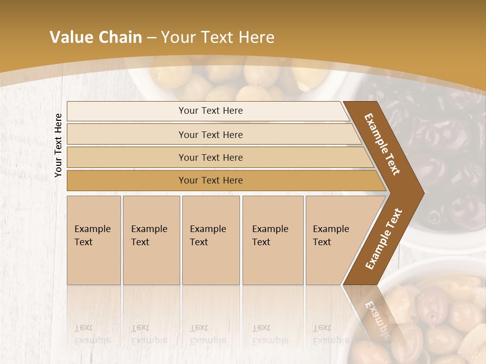 Nutrition Antipasti Bowl PowerPoint Template