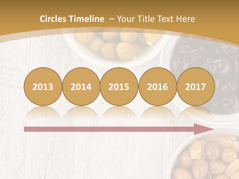 Nutrition Antipasti Bowl PowerPoint Template