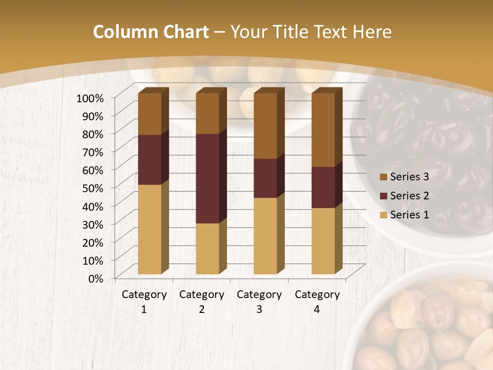 Nutrition Antipasti Bowl PowerPoint Template