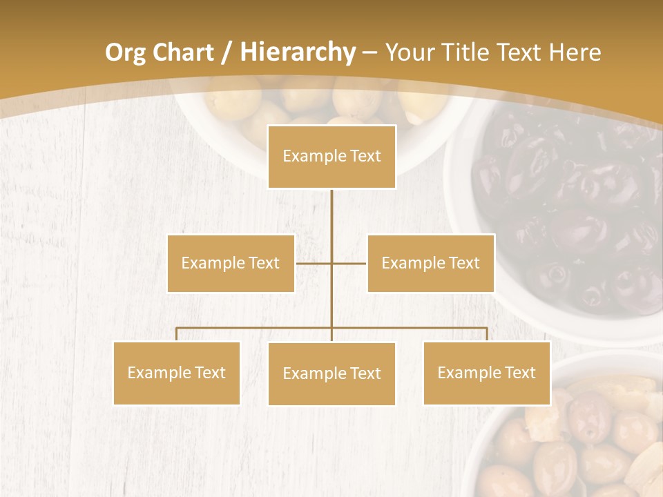 Nutrition Antipasti Bowl PowerPoint Template