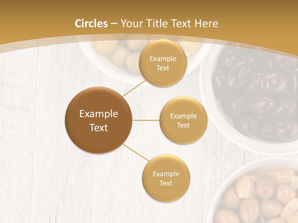 Nutrition Antipasti Bowl PowerPoint Template