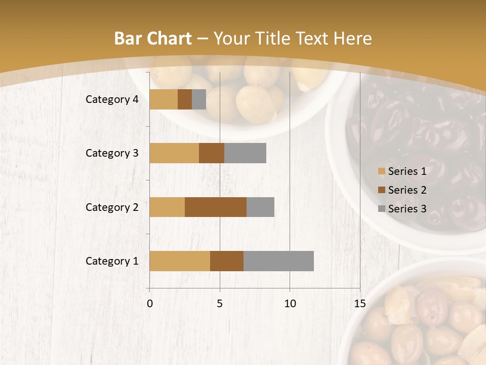 Nutrition Antipasti Bowl PowerPoint Template