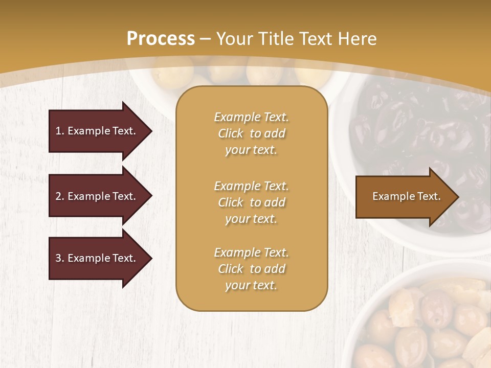 Nutrition Antipasti Bowl PowerPoint Template