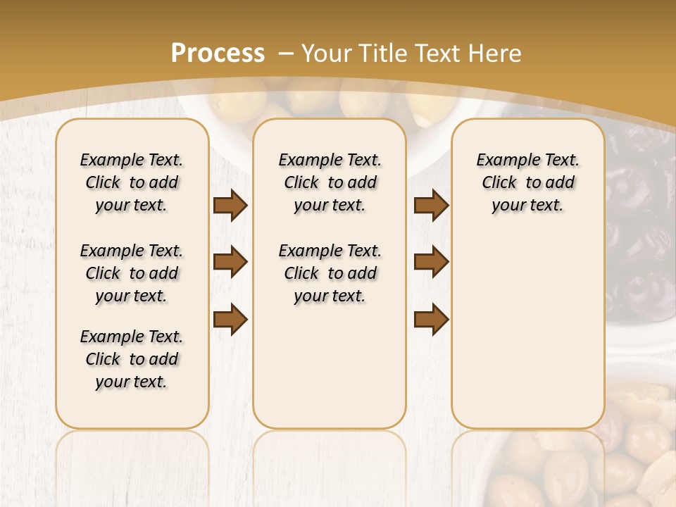Nutrition Antipasti Bowl PowerPoint Template