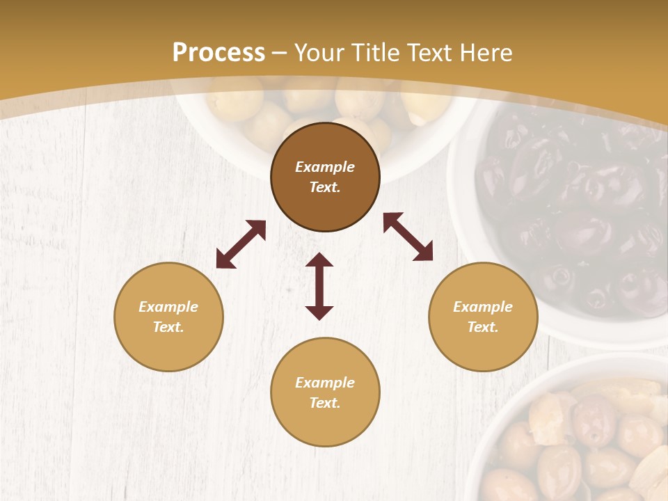 Nutrition Antipasti Bowl PowerPoint Template