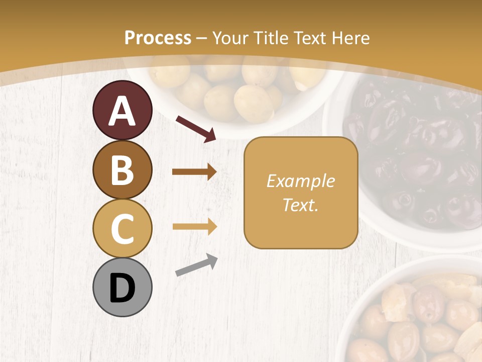 Nutrition Antipasti Bowl PowerPoint Template