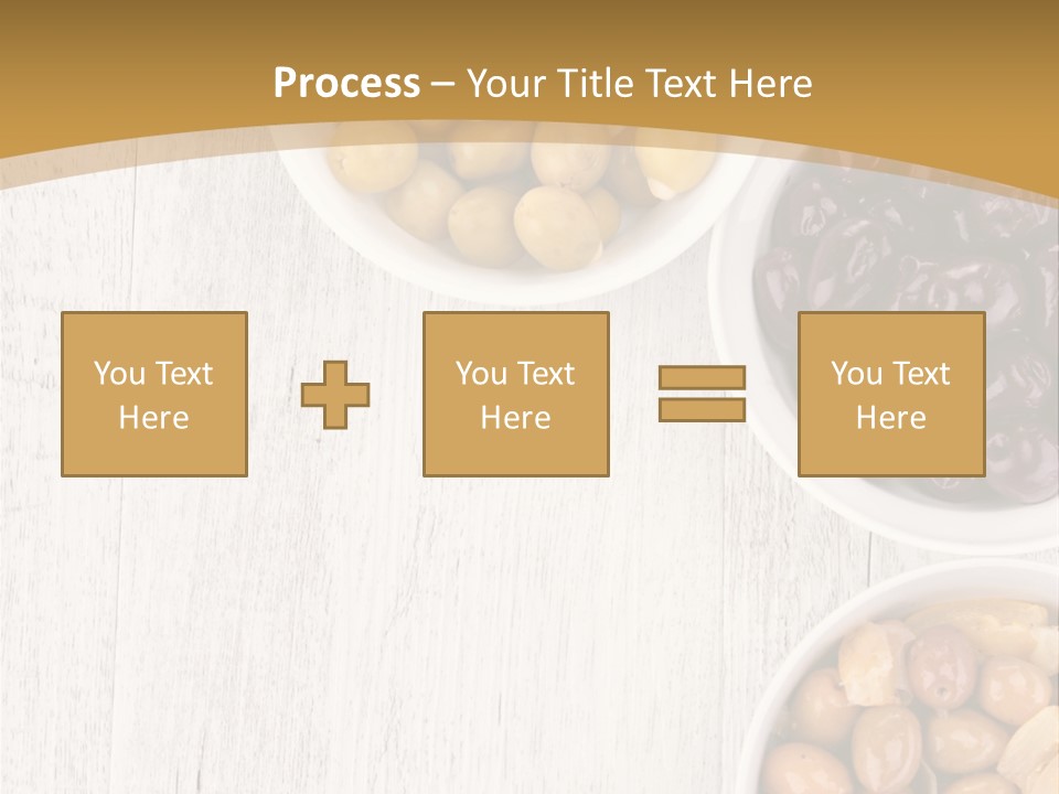 Nutrition Antipasti Bowl PowerPoint Template