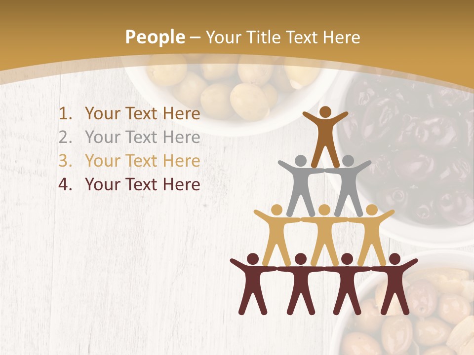 Nutrition Antipasti Bowl PowerPoint Template