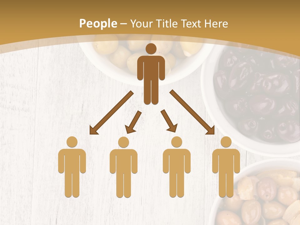 Nutrition Antipasti Bowl PowerPoint Template