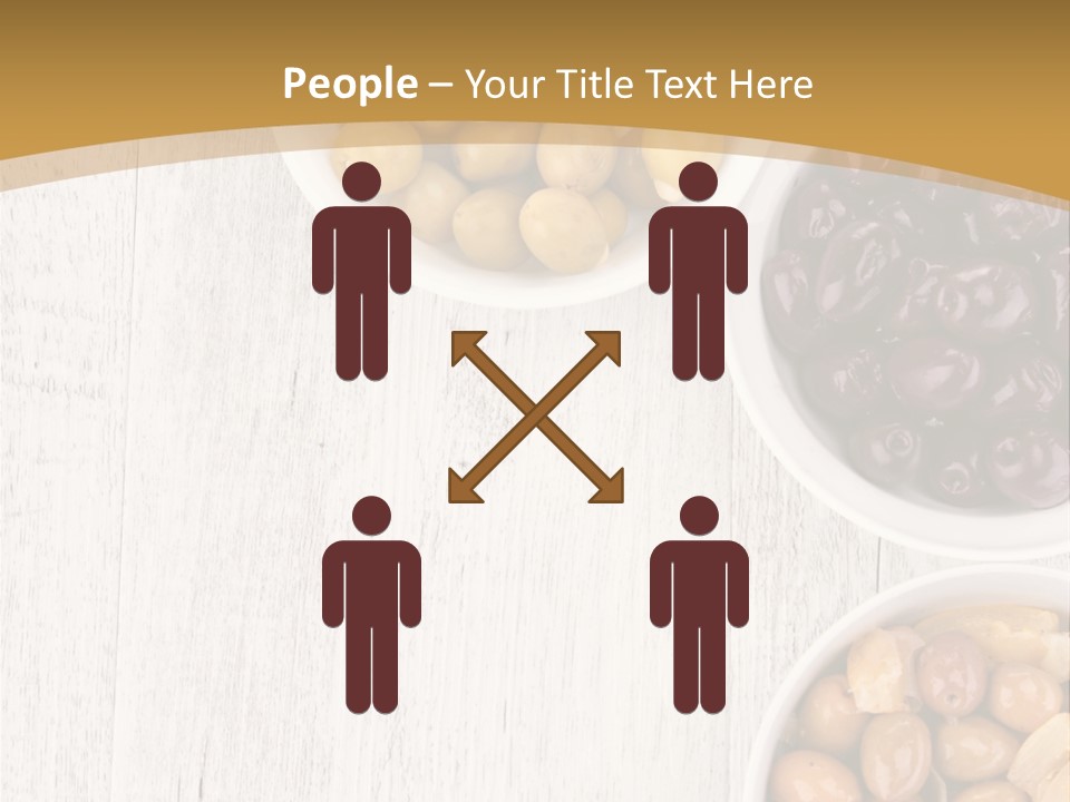 Nutrition Antipasti Bowl PowerPoint Template