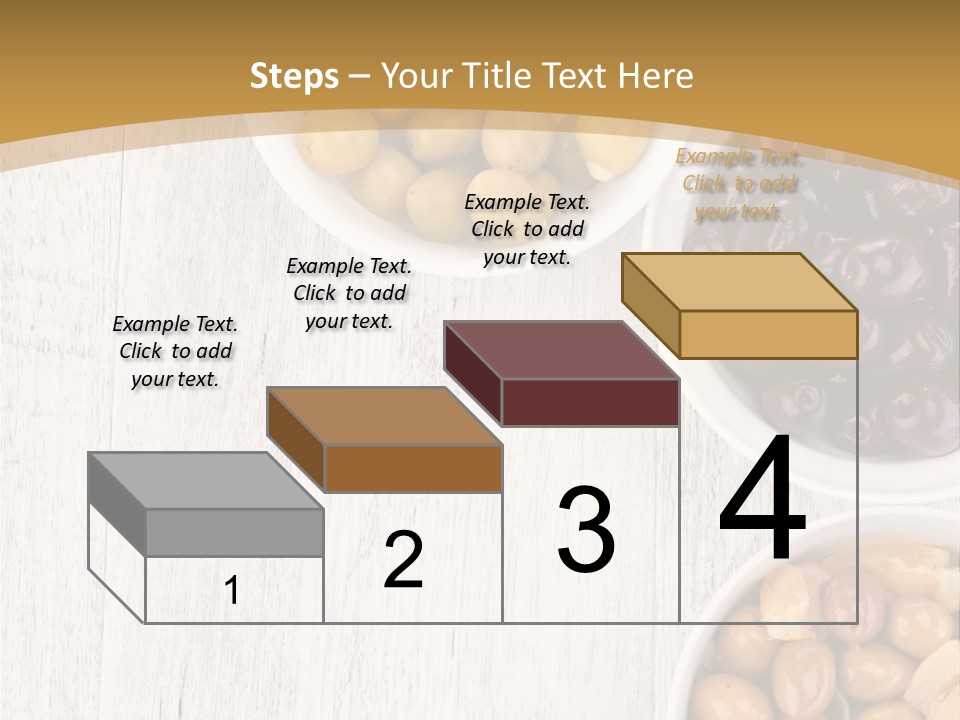 Nutrition Antipasti Bowl PowerPoint Template