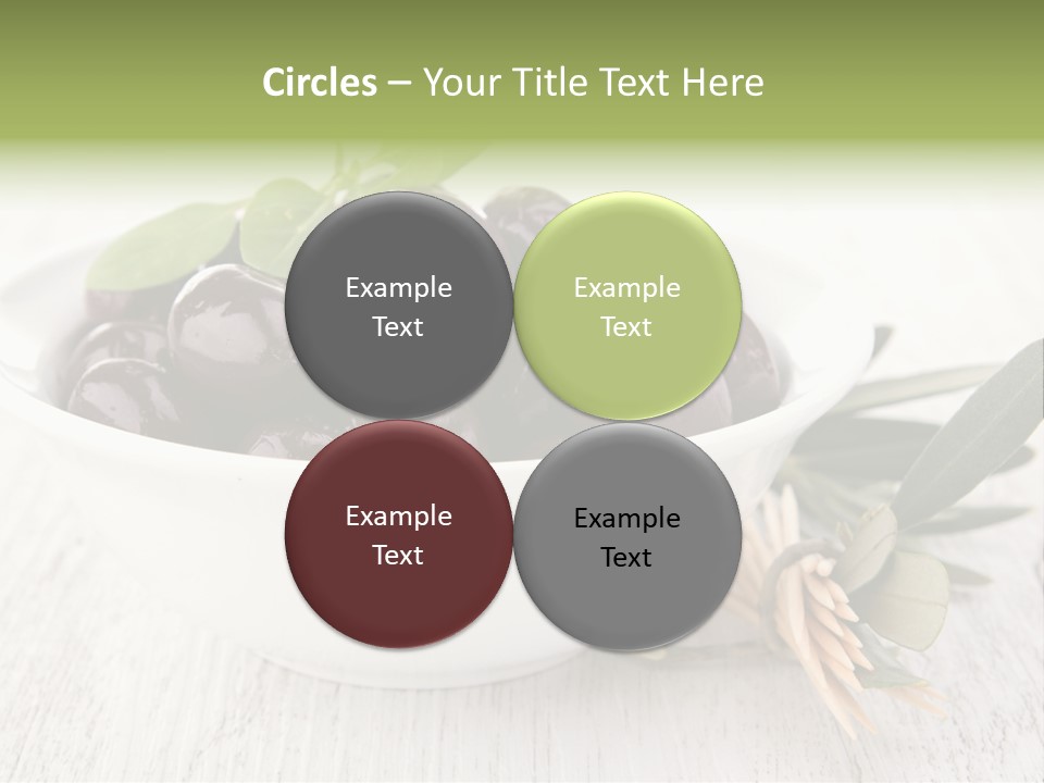 Summer Branch Antipasti PowerPoint Template