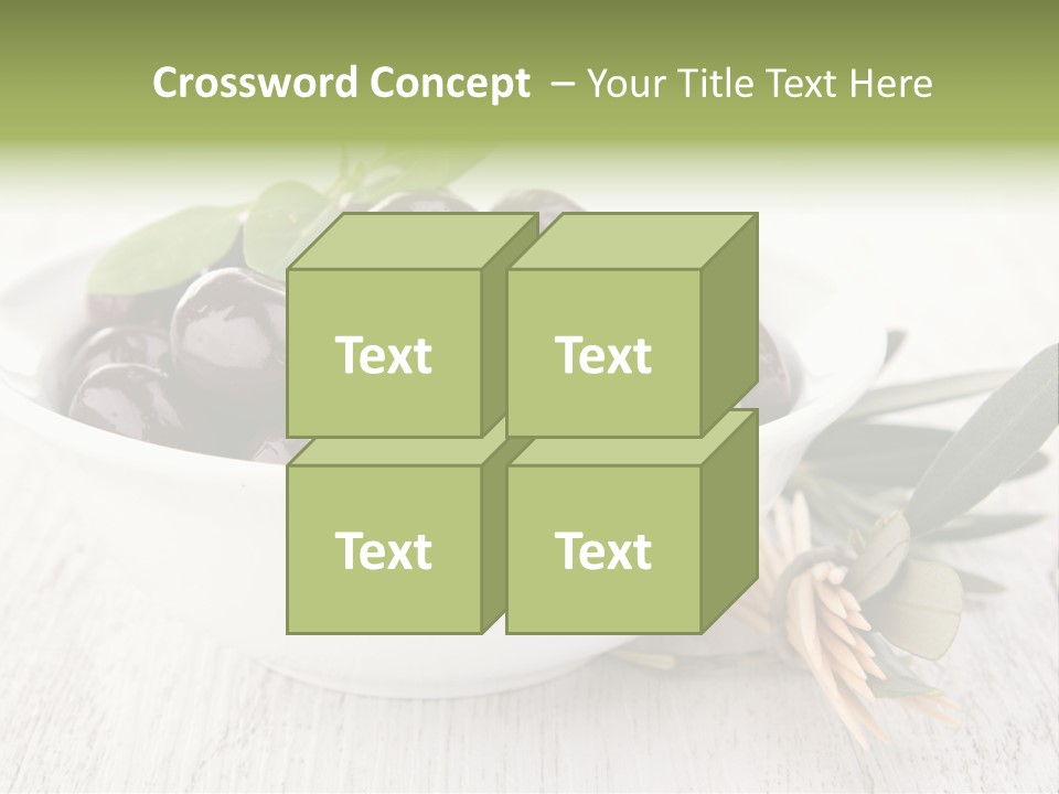 Summer Branch Antipasti PowerPoint Template