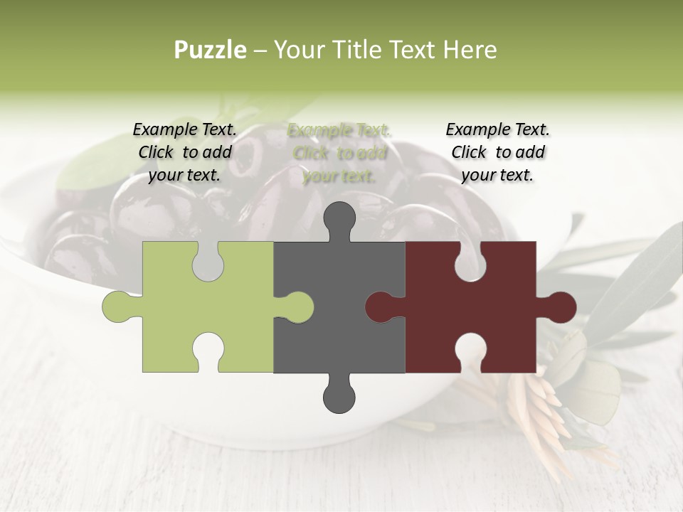 Summer Branch Antipasti PowerPoint Template