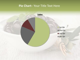 Summer Branch Antipasti PowerPoint Template