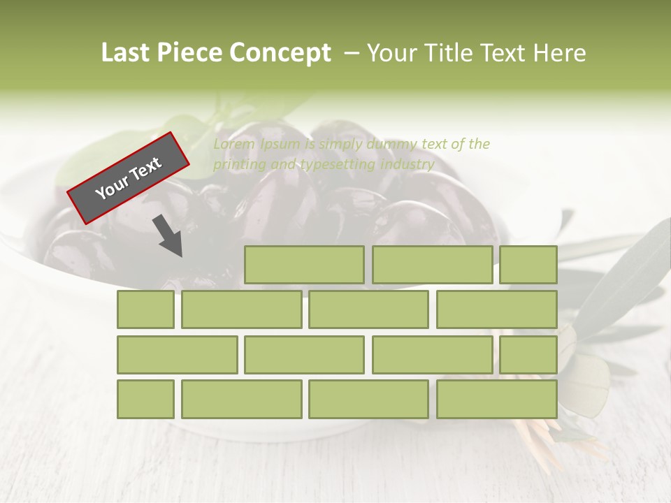 Summer Branch Antipasti PowerPoint Template